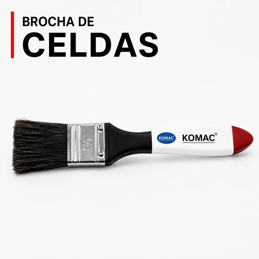 Brocha de celdas para puesta a tierra