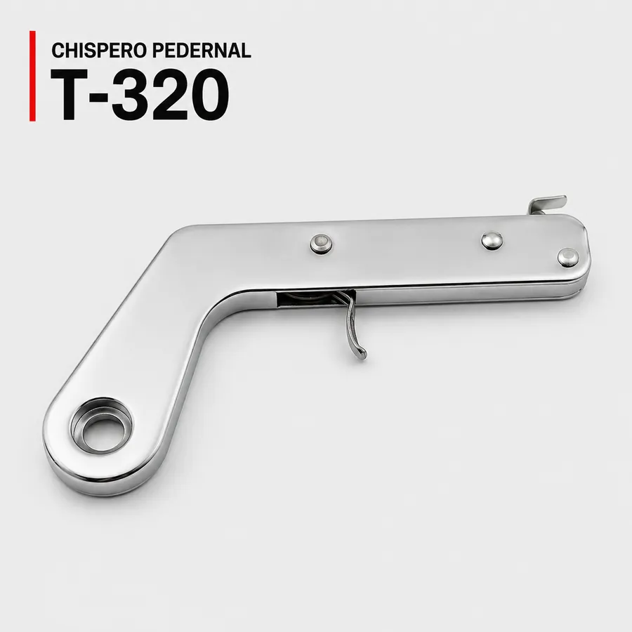 Chispero pedernal T-320 para puesta a tierra