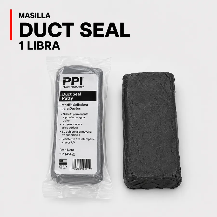 Masilla Duct Seal 1 libra para puesta a tierra