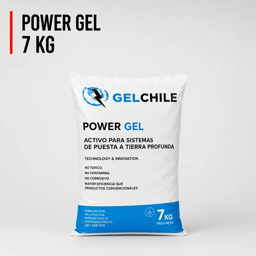 Power Gel — aditivo para suelos para puesta a tierra