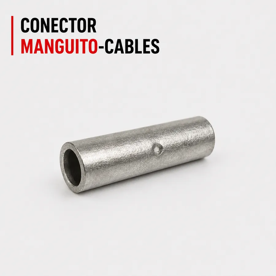 Conector manguito para cables para puesta a tierra