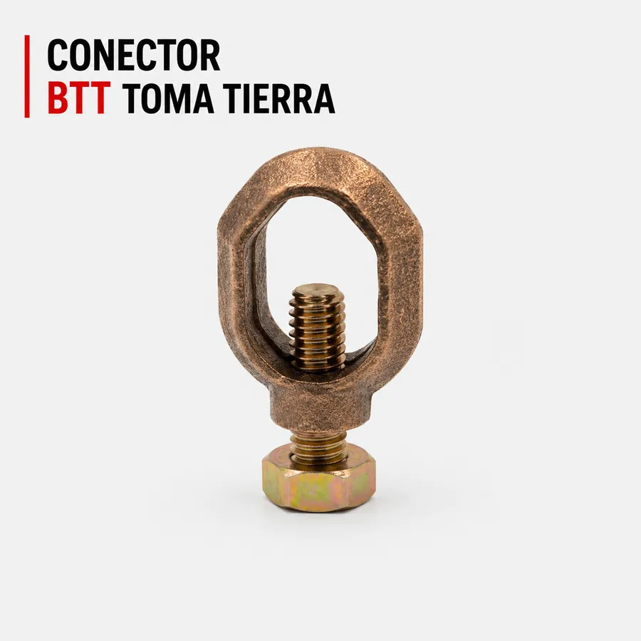Conector BTT de toma a tierra CTR para puesta a tierra