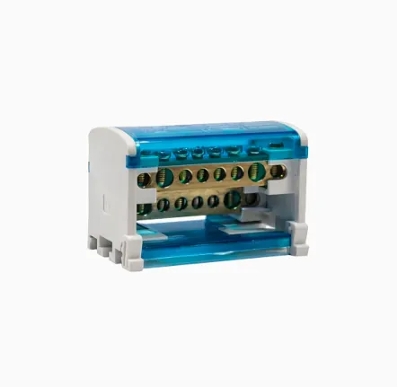 Repartidor bipolar 125 A — 7 posiciones Leipole para puesta a tierra